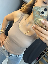 Açık kahve premium atlet