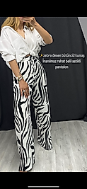 Zebra desen pantolon